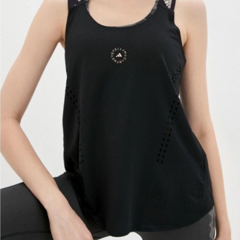 Adidas Stella McCartney Truepuro L Tank - Black - Small - NWT